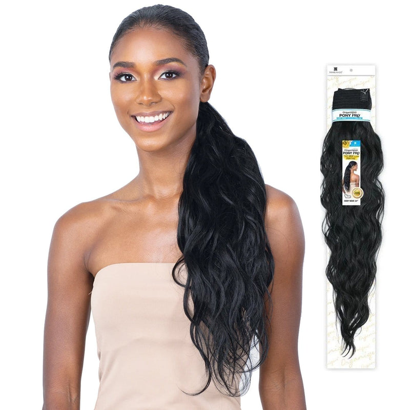 BODY WAVE 24" | Organique Synthetic Ponytail | Hair to Beauty.