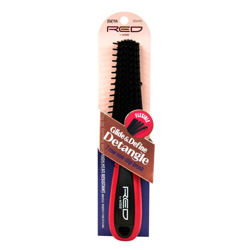 RED BY KISS | Glide & Define Detangle 7 Row Non-Slip Brush | Hair to Beauty.