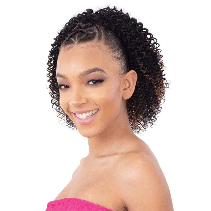 C-MINI CURL | Flex Crochet Synthetic Ponytail | Hair to Beauty.