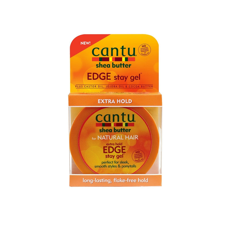 CANTU | Shea Butter for Natural Hair Extra Hold Edge Stay Gel | Hair to Beauty.