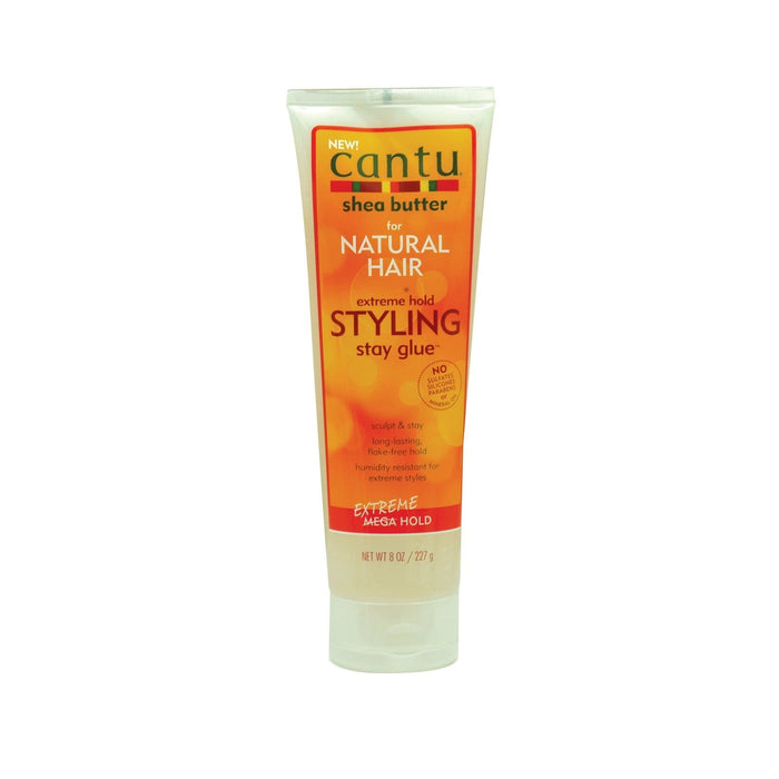 CANTU | Natural Extreme Hold Styling Stay Glue 8oz | Hair to Beauty.