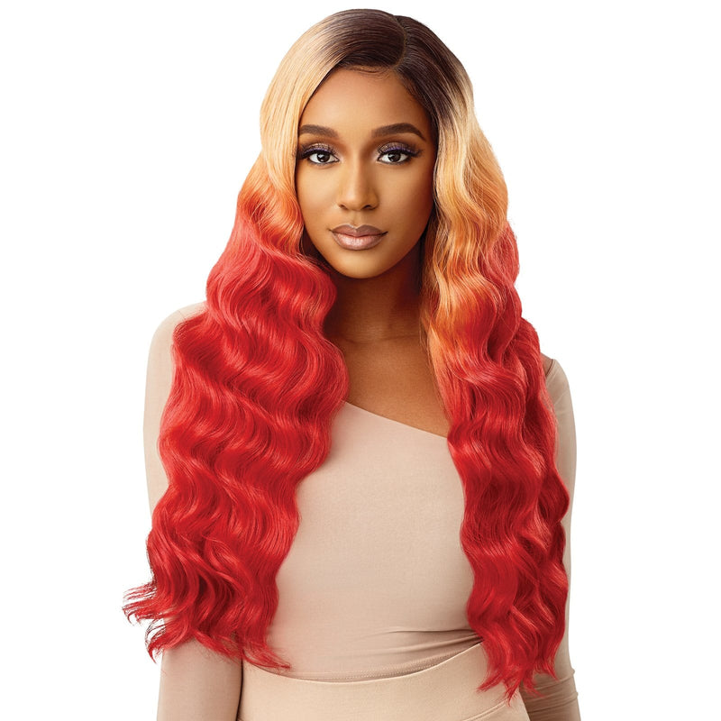 CELESTINE | Outre Color Bomb Synthetic HD Lace Front Wig | Hair to Beauty.