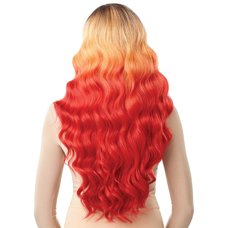 CELESTINE | Outre Color Bomb Synthetic HD Lace Front Wig | Hair to Beauty.