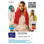 CELESTINE | Outre Color Bomb Synthetic HD Lace Front Wig | Hair to Beauty.