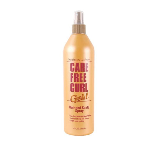 CAREFREE CURL | Hair & Scalp Spray Gold 16oz | Hair to Beauty.