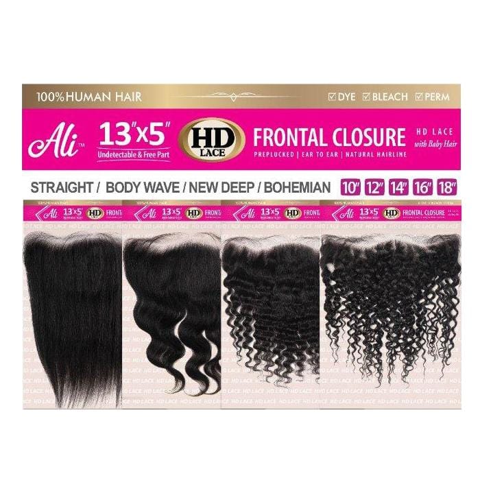 ALI 13X5 HD LACE CLOSURE | Chade Human Hair Frontal Closure | Hair to Beauty.
