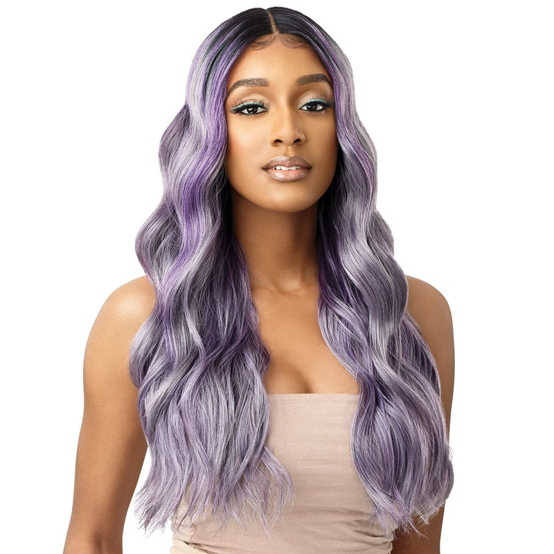 CHARLESTON | Outre Color Bomb Synthetic HD Lace Front Wig | Hair to Beauty.
