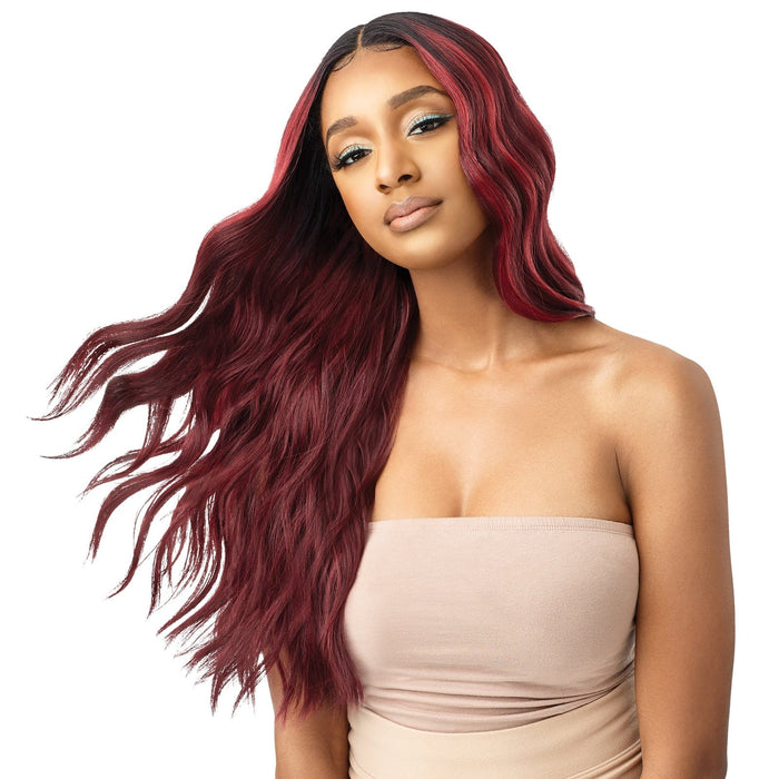 CHARLESTON | Outre Color Bomb Synthetic HD Lace Front Wig | Hair to Beauty.