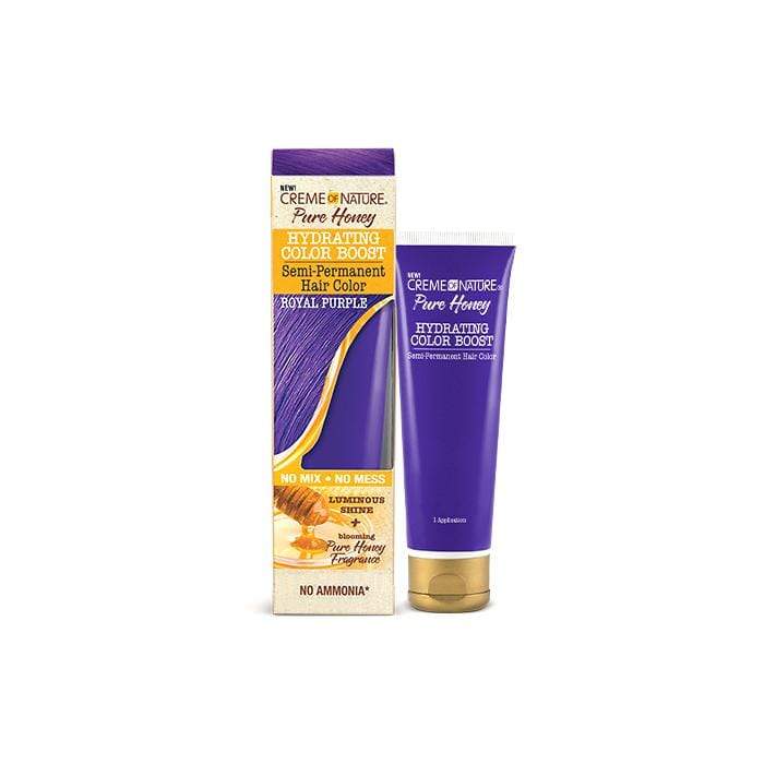 CREME OF NATURE | Pure Honey Hydrating Color Boost Semi-Permanent Hair Color | Hair to Beauty.