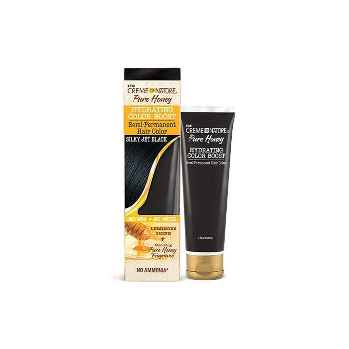 CREME OF NATURE | Pure Honey Hydrating Color Boost Semi-Permanent Hair Color | Hair to Beauty.