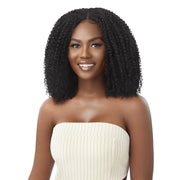 COILY FRO 14" | Outre Big Beautiful Human Hair Blend U Part Cap Leave Out Wig | Hair to Beauty.