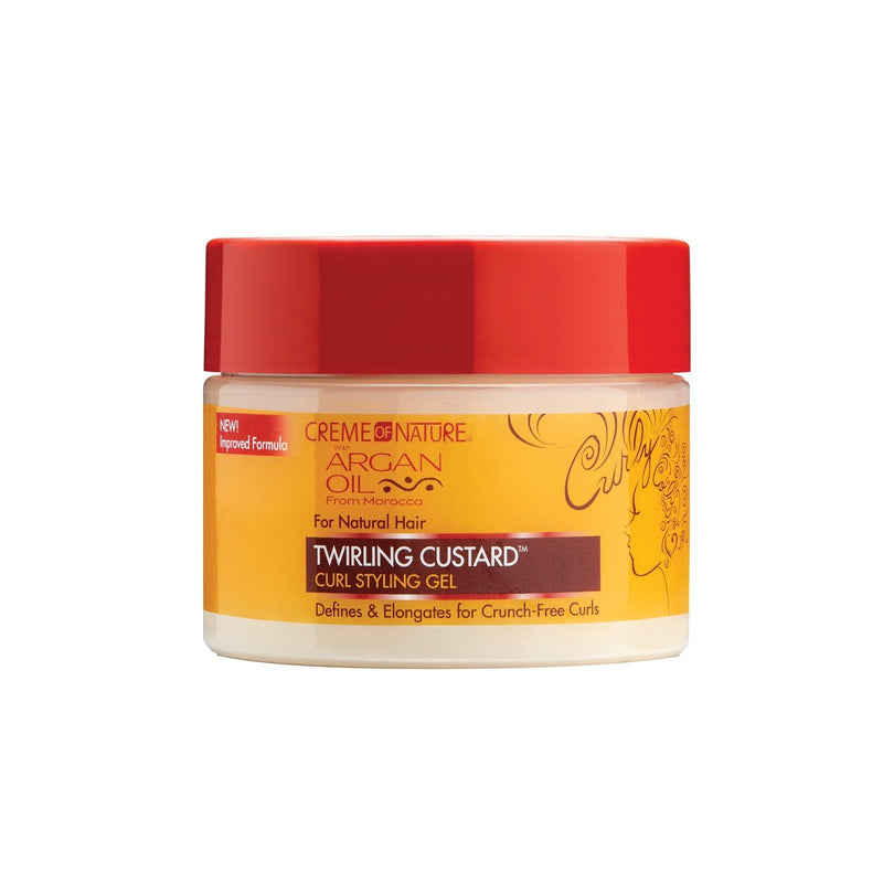 CREME OF NATURE | Twirling Argan Custard 12oz | Hair to Beauty.