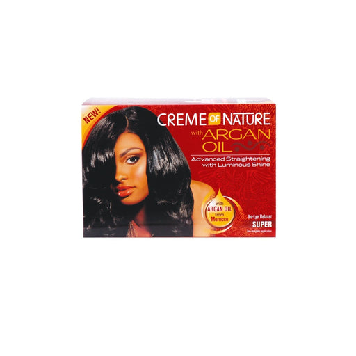 CREME OF NATURE | Argan Oil Relaxer Kit Super | Hair to Beauty.