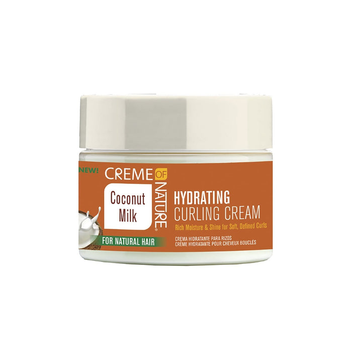 CREME OF NATURE | Hydrating Coconut Milk Curling Cream 11.5oz | Hair to Beauty.
