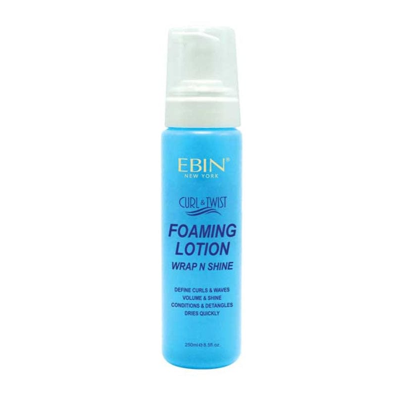 Ebin New York | Curl & Twist Foaming Lotion Wrap In Shine 8.5oz - Hair to Beauty.