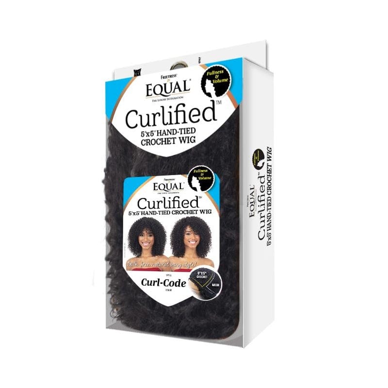 CURL-CODE | Freetress Equal Curlified 5X5 Hand-Tied Crochet Wig - Hair to Beauty.