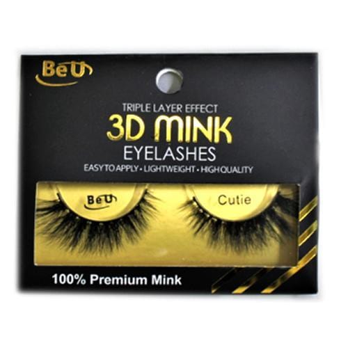 BE U | 3D Mink Eyelashes CUTIE | Hair to Beauty.