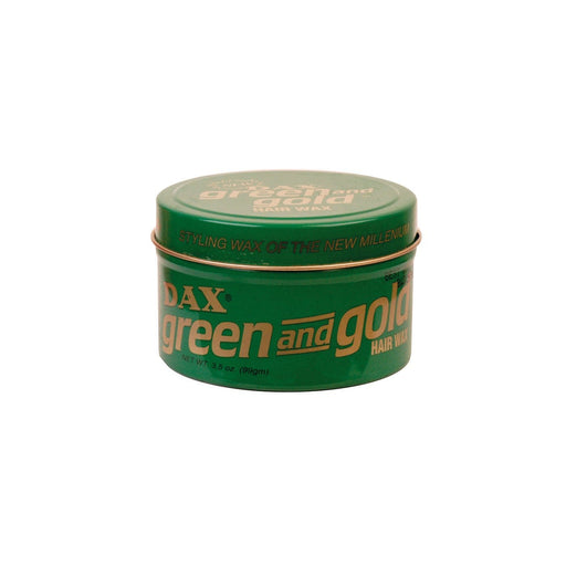 DAX | Green & Gold Hair Wax 3.5oz | Hair to Beauty.