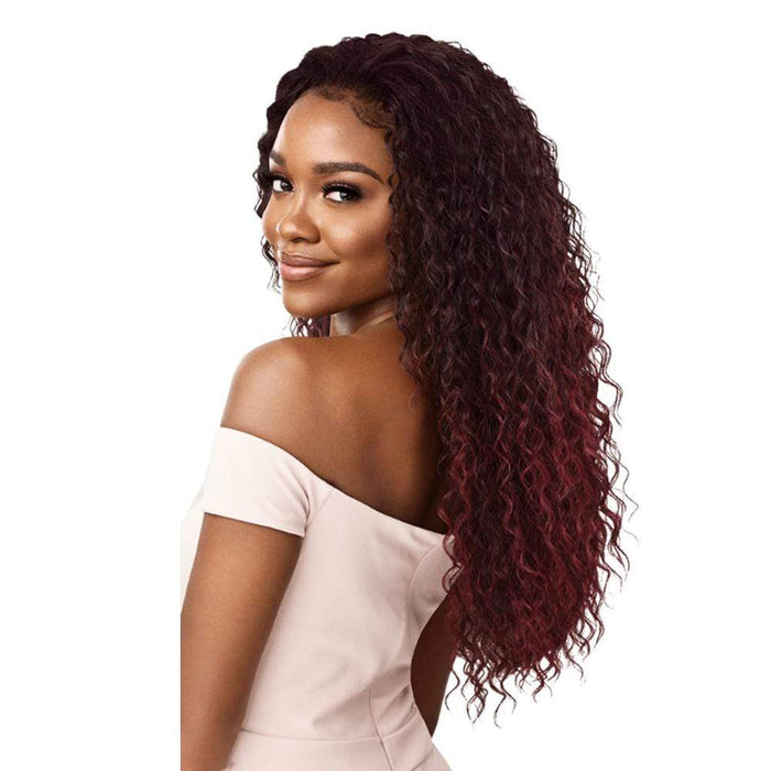 DEEP CURL 24" | Quick Weave Synthetic Half Wig (WET&WAVY) | Hair to Beauty.