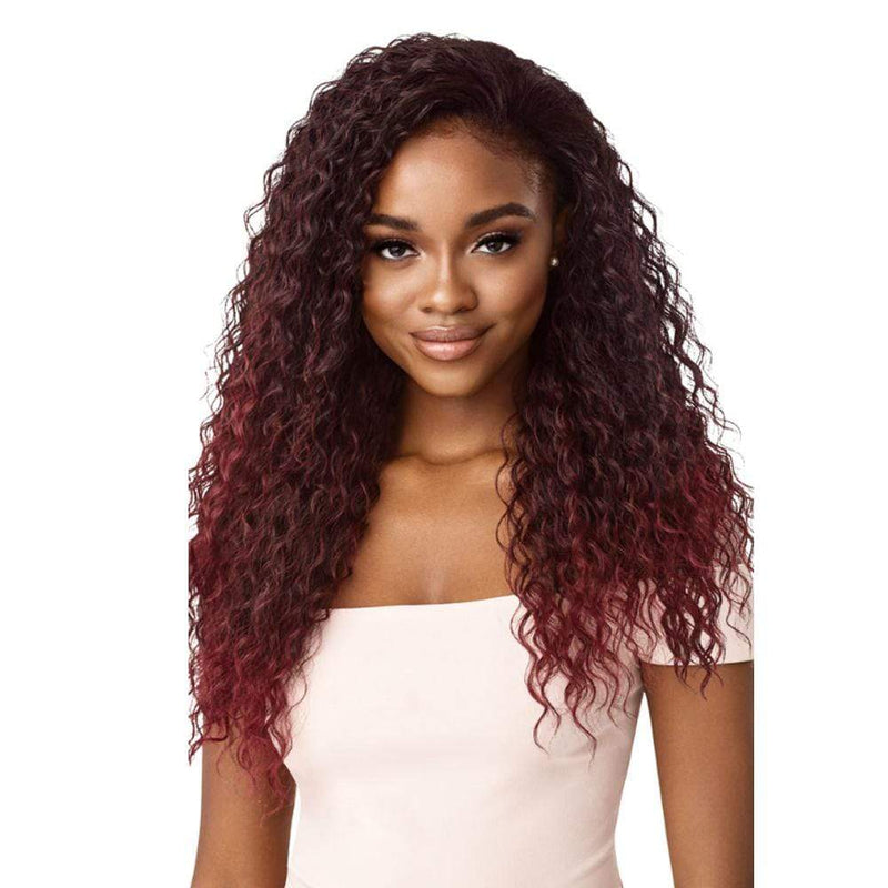 DEEP CURL 24" | Quick Weave Synthetic Half Wig (WET&WAVY) | Hair to Beauty.