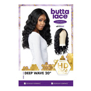DEEP WAVE 20" | Sensationnel Butta Lace Human Hair Blend HD Lace Front Wig | Hair to Beauty.