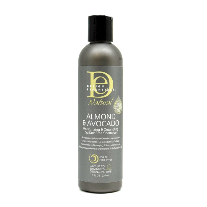 DESIGN ESSENTIALS | Almond & Avocado Shampoo 8oz | Hair to Beauty.