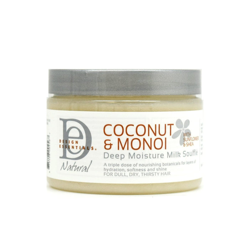 DESIGN ESSENTIALS | Coco Monoi Deep Moisture Milk Souffle 12oz | Hair to Beauty.