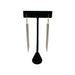 E1031 1032 | Rhinestone Stick Type Earrings | Hair to Beauty.