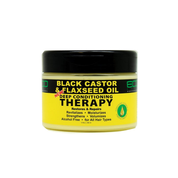 ECO | Black Castor Deep Conditioning Therapy 12oz | Hair to Beauty.