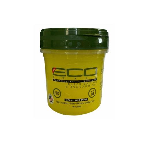 ECO STYLE | Black Castor & Avocado Oil Styling Gel | Hair to Beauty.