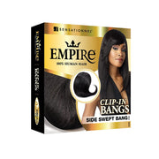 SIDE SWEPT BANGS | Sensationnel Empire Clip-In Hair Pieces | Hair to Beauty.