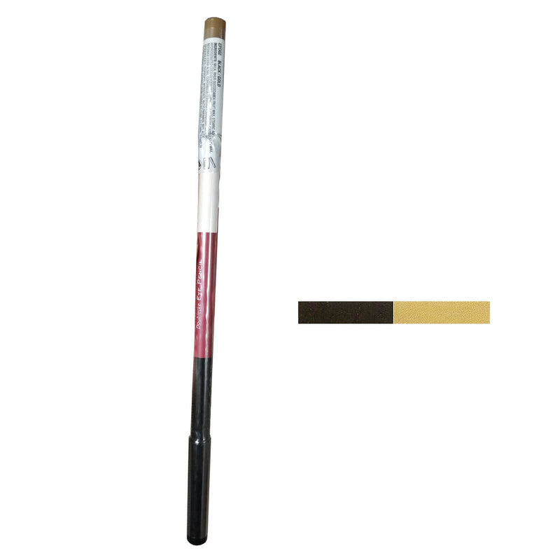 KISS NEW YORK PROFESSIONAL | Doubletke Eye Pencil Black / Gold | Hair to Beauty.
