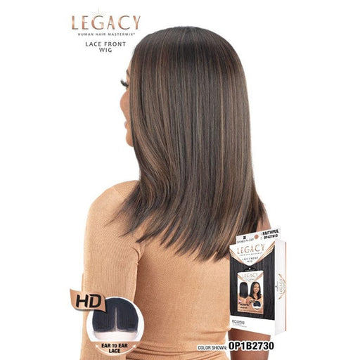 FAITHFUL | Shake N Go Legacy Human Hair Blend HD Lace Front Wig