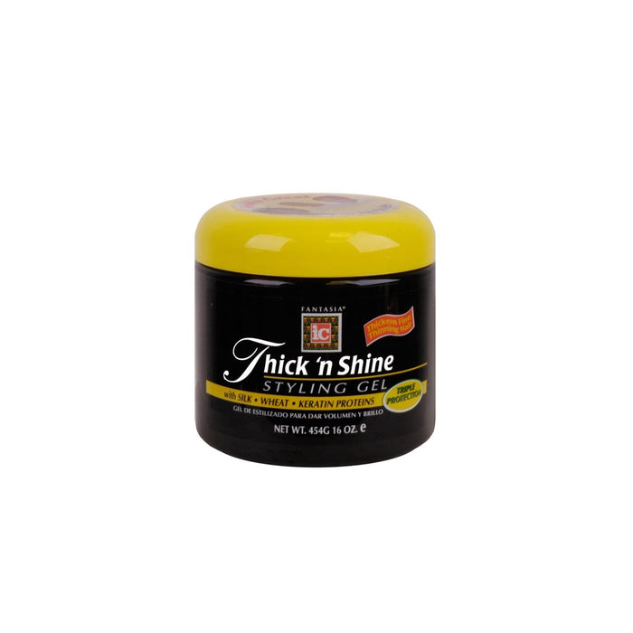 FANTASIA IC | Thick N Shine Styling Gel 16oz | Hair to Beauty.