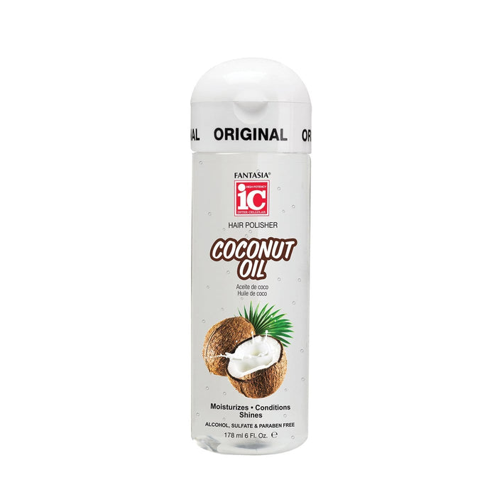 FANTASIA IC | Coconut Oil Polisher 6oz | Hair to Beauty.