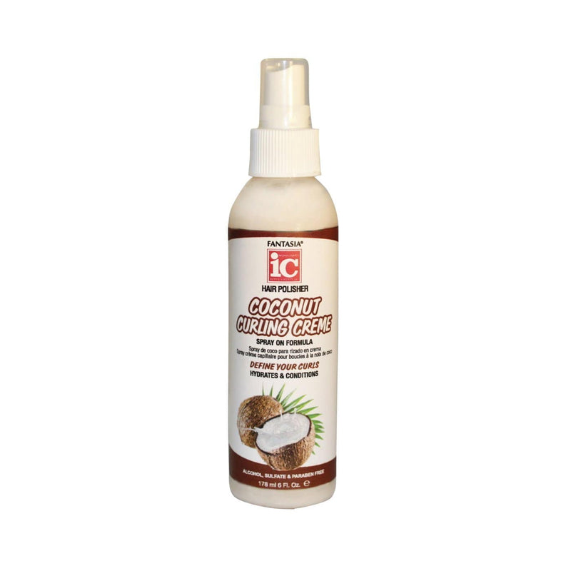 FANTASIA IC | Coconut Curling Creme Spray 6oz | Hair to Beauty.