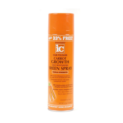 FANTASIA IC | Carrot Growth Daily Moisturizing Sheen Spray 14oz | Hair to Beauty.