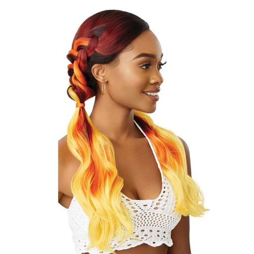 FANTASIA | Color Bomb Synthetic Swiss Lace Front Wig | Hair to Beauty.