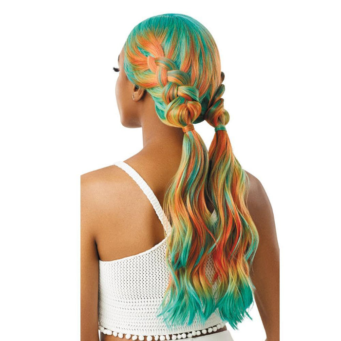 FANTASIA | Color Bomb Synthetic Swiss Lace Front Wig | Hair to Beauty.