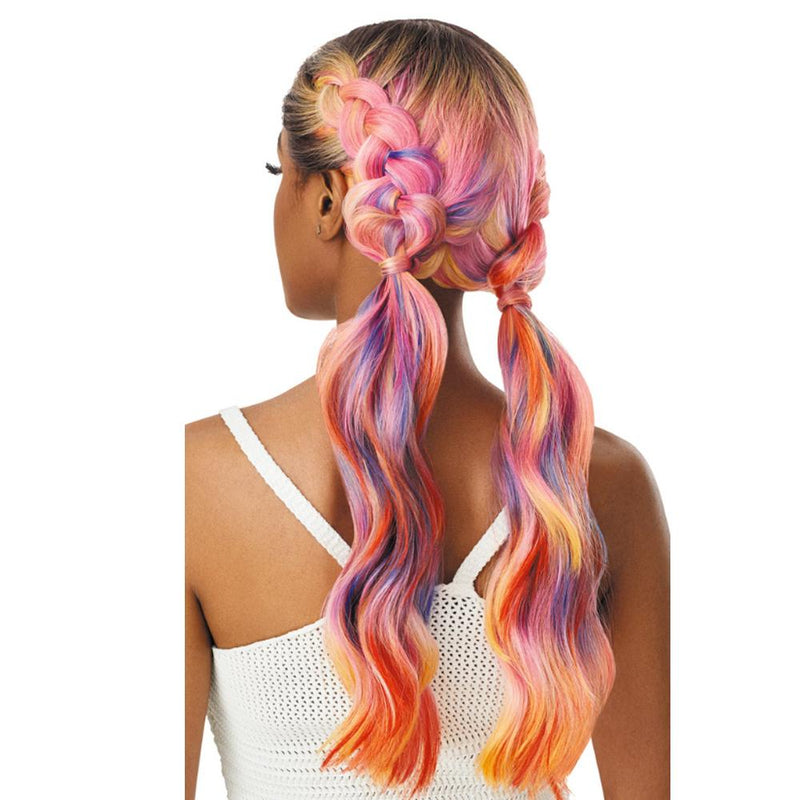 FANTASIA | Color Bomb Synthetic Swiss Lace Front Wig | Hair to Beauty.