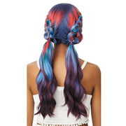 FANTASIA | Color Bomb Synthetic Swiss Lace Front Wig | Hair to Beauty.