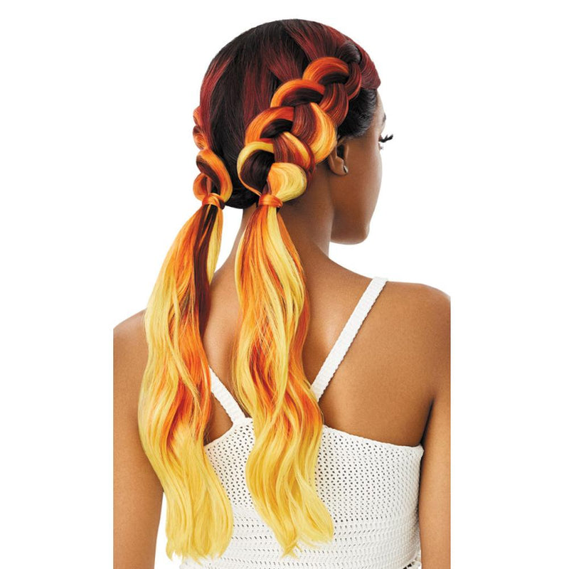 FANTASIA | Color Bomb Synthetic Swiss Lace Front Wig | Hair to Beauty.