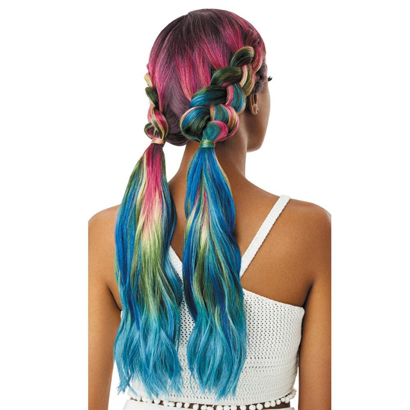 FANTASIA | Color Bomb Synthetic Swiss Lace Front Wig | Hair to Beauty.