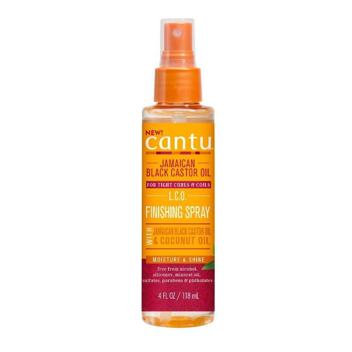 CANTU | Jamaican Black Castor Oil Finishing Spray 4oz | Hair to Beauty.