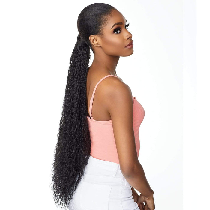 FRENCH WAVE 30" | Instant Pony Synthetic Ponytail | Hair to Beauty.