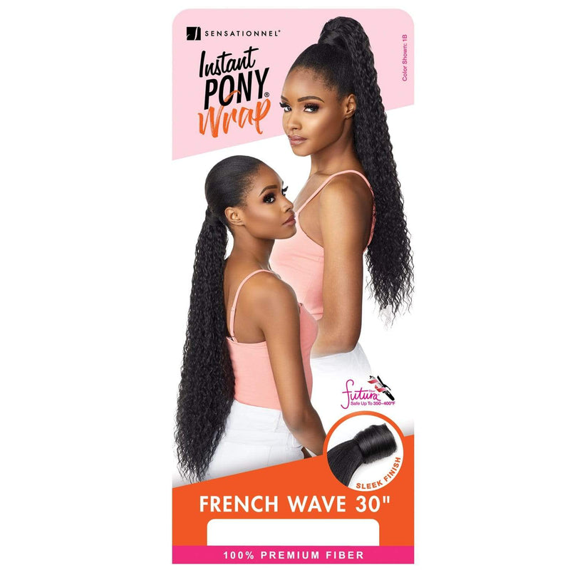 FRENCH WAVE 30" | Instant Pony Synthetic Ponytail | Hair to Beauty.