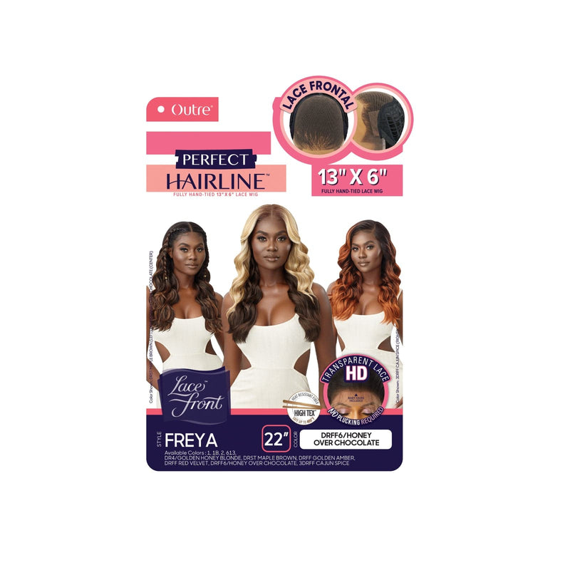 FREYA | Outre Perfect Hairline Synthetic 13x6 HD Lace Front Wig - Hair to Beauty.