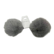 BE U | Fur Ball Ponytail Holder | Hair to Beauty.