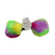 BE U | Fur Ball Ponytail Holder | Hair to Beauty.