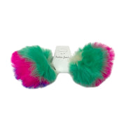 BE U | Fur Ball Ponytail Holder | Hair to Beauty.